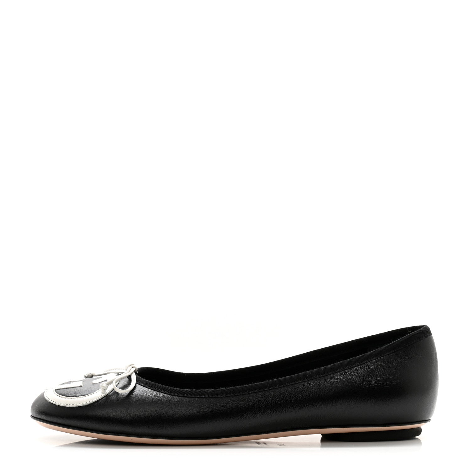 Gucci Malaga Kid Jarret Ballet Flats 37.5 Black 1 of 11