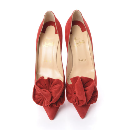 Christian Louboutin Veau Velours Anemosia 554 70 Pump 38 Loubi 5 of 8