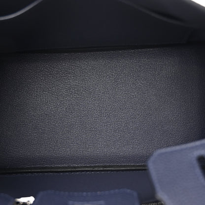Hermes Togo Birkin 25 Bleu Nuit 5 of 11