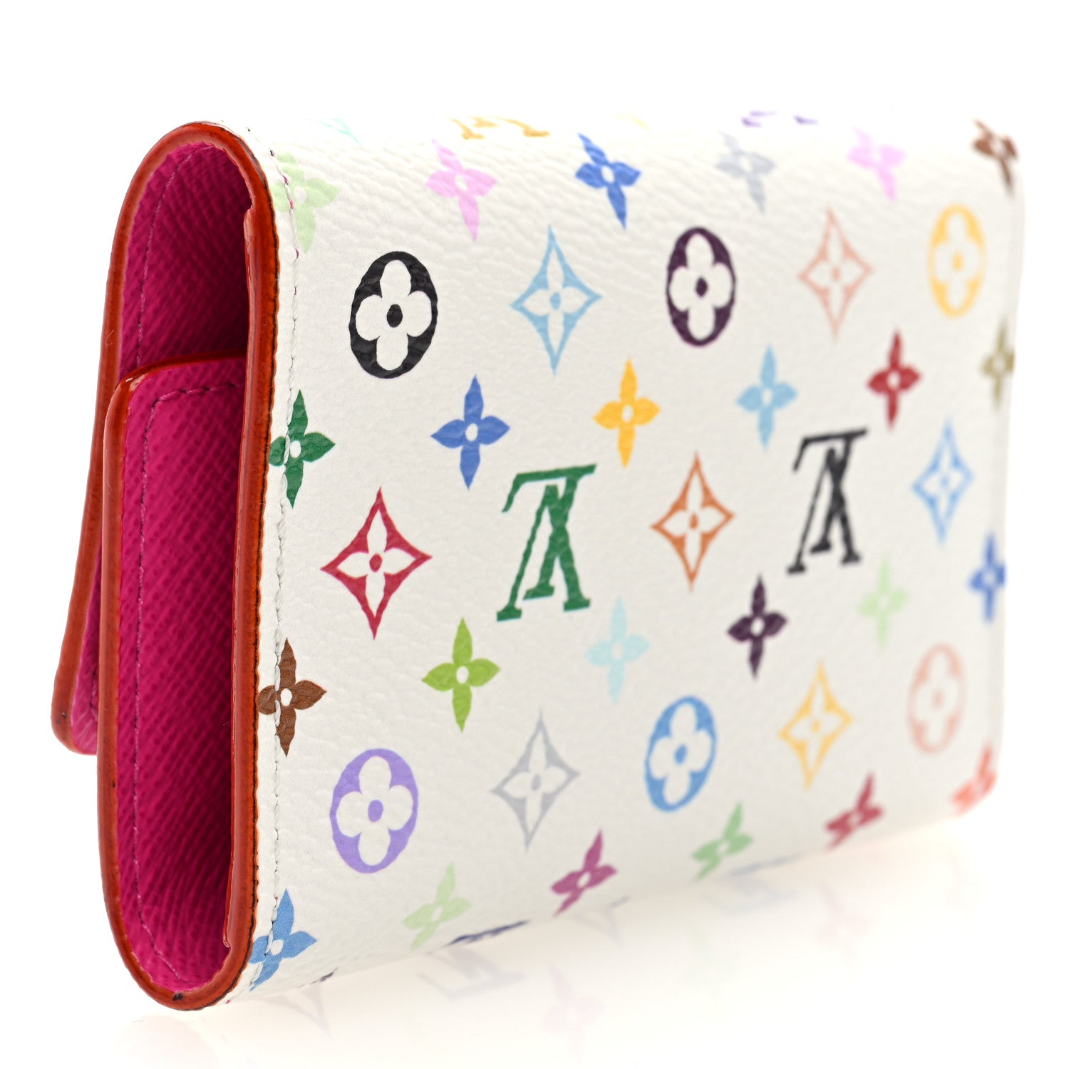 Louis Vuitton LV X TM Monogram Multicolor 6 Key Multicles Holder White 3 of 6