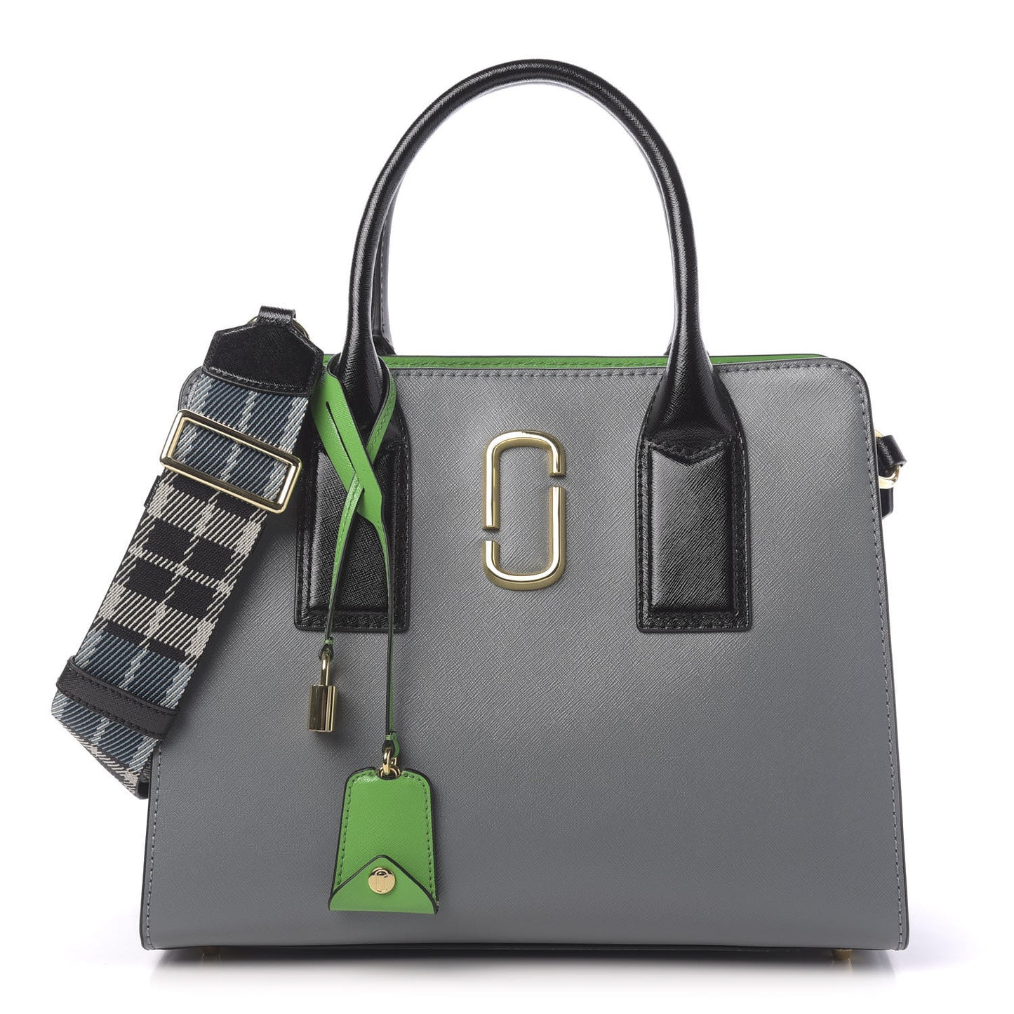 Saffiano Big Shot Tote Slate Multicolor