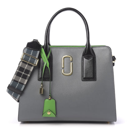 Marc Jacobs Saffiano Big Shot Tote Slate Multicolor 1 of 11