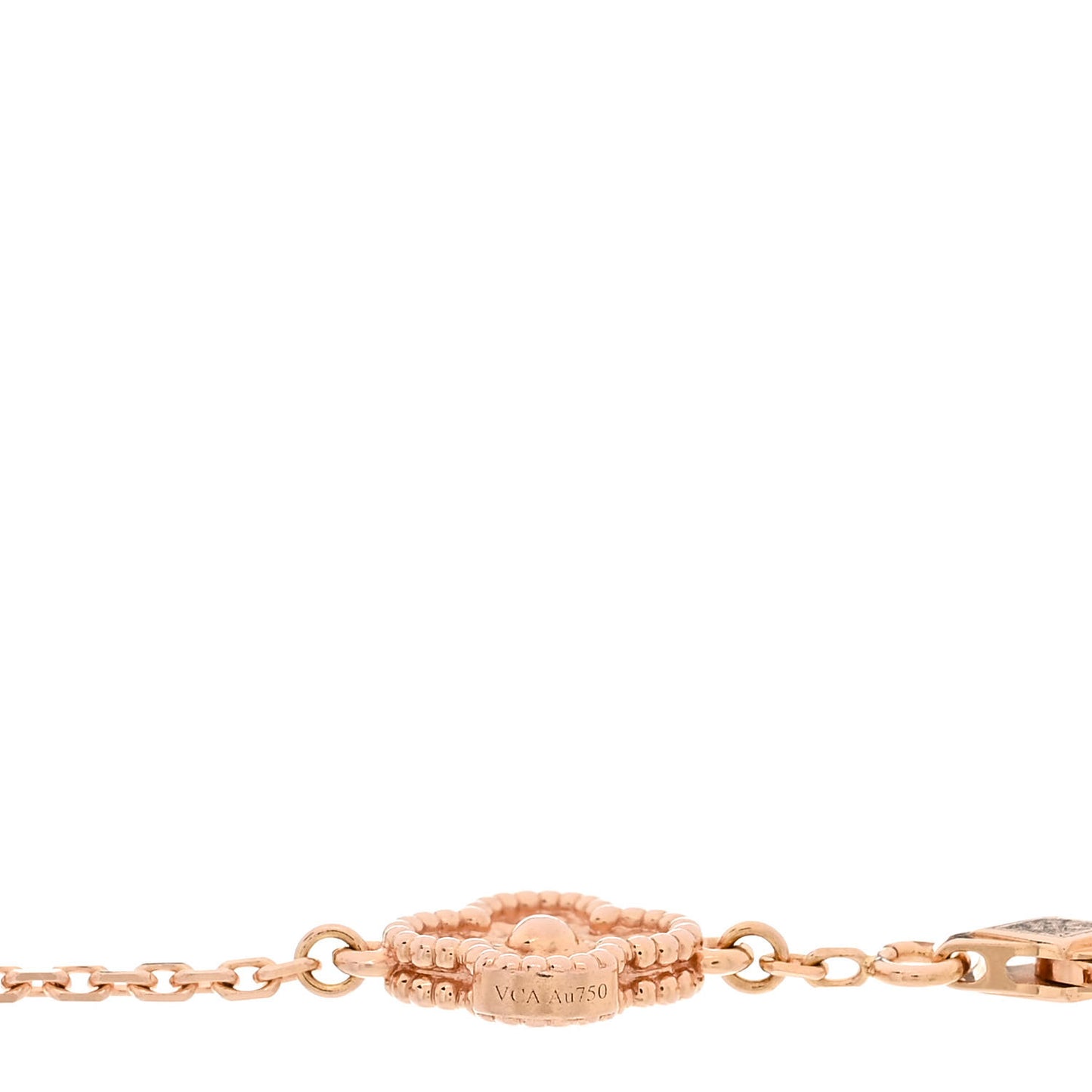 18K Rose Gold 6 Motifs Sweet Alhambra Bracelet