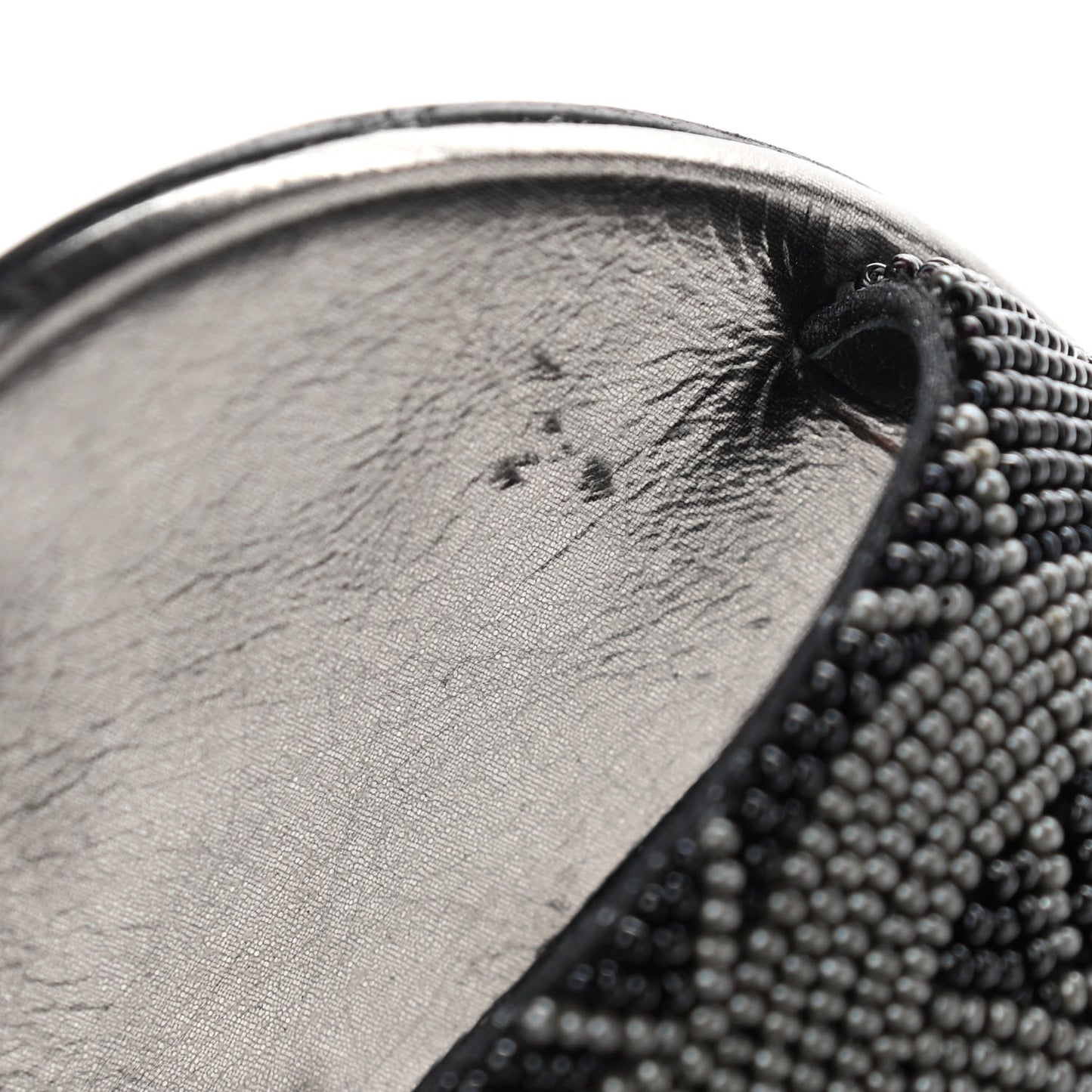 Pearl Embroidery CC Mules 36 Black