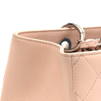 Chanel Caviar Quilted Grand Shopping Tote GST Light Pink 13 of 13