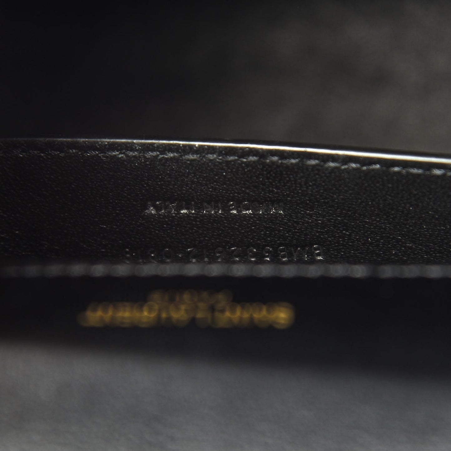 Patent Calfskin Matelasse Monogram Medium Vicky Chain Bag Black
