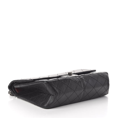 Chanel Aged Calfskin Quilted 2.55 Reissue 226 Flap Black 4 of 11