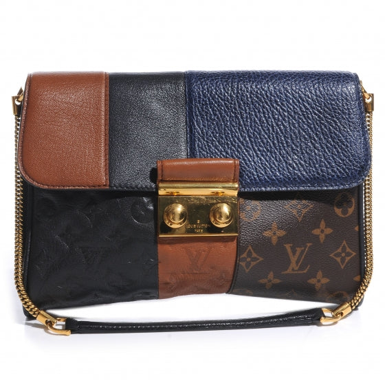 Monogram Blocks Pochette Plate Marine