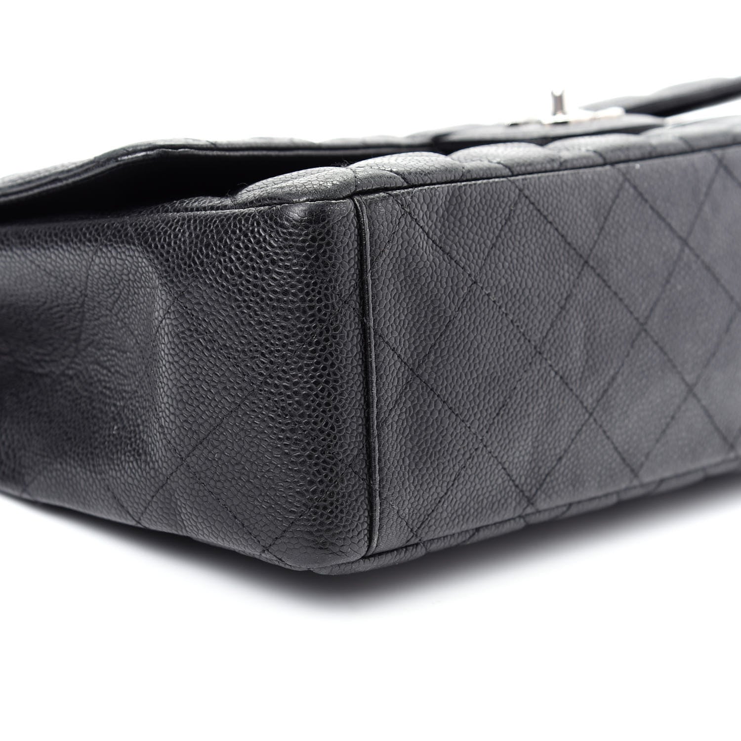 Chanel Caviar Quilted Maxi Single Flap Black 6 of 9