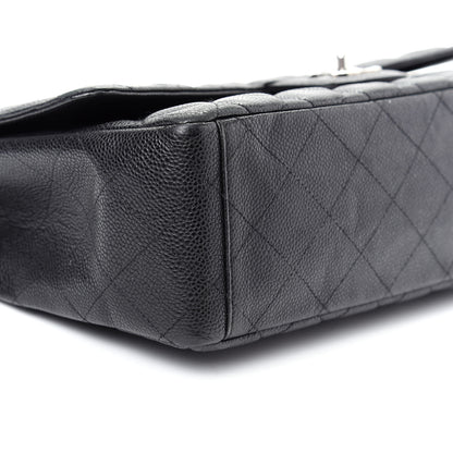 Chanel Caviar Quilted Maxi Single Flap Black 6 of 9