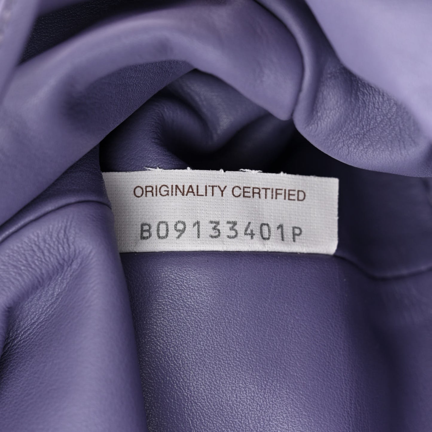 Butter Calfskin The Mini Pouch Lavender