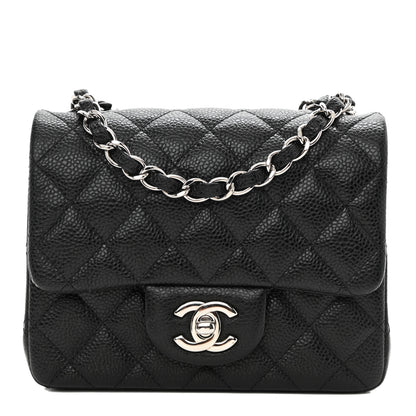 Chanel Caviar Quilted Mini Square Flap Black 1 of 9