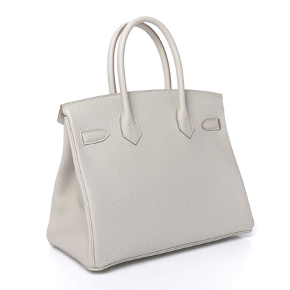 Hermes Togo Birkin 30 Gris Perle 3 of 12
