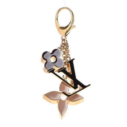 Louis Vuitton Fleur De Monogram Bag Charm Dore 1 of 4
