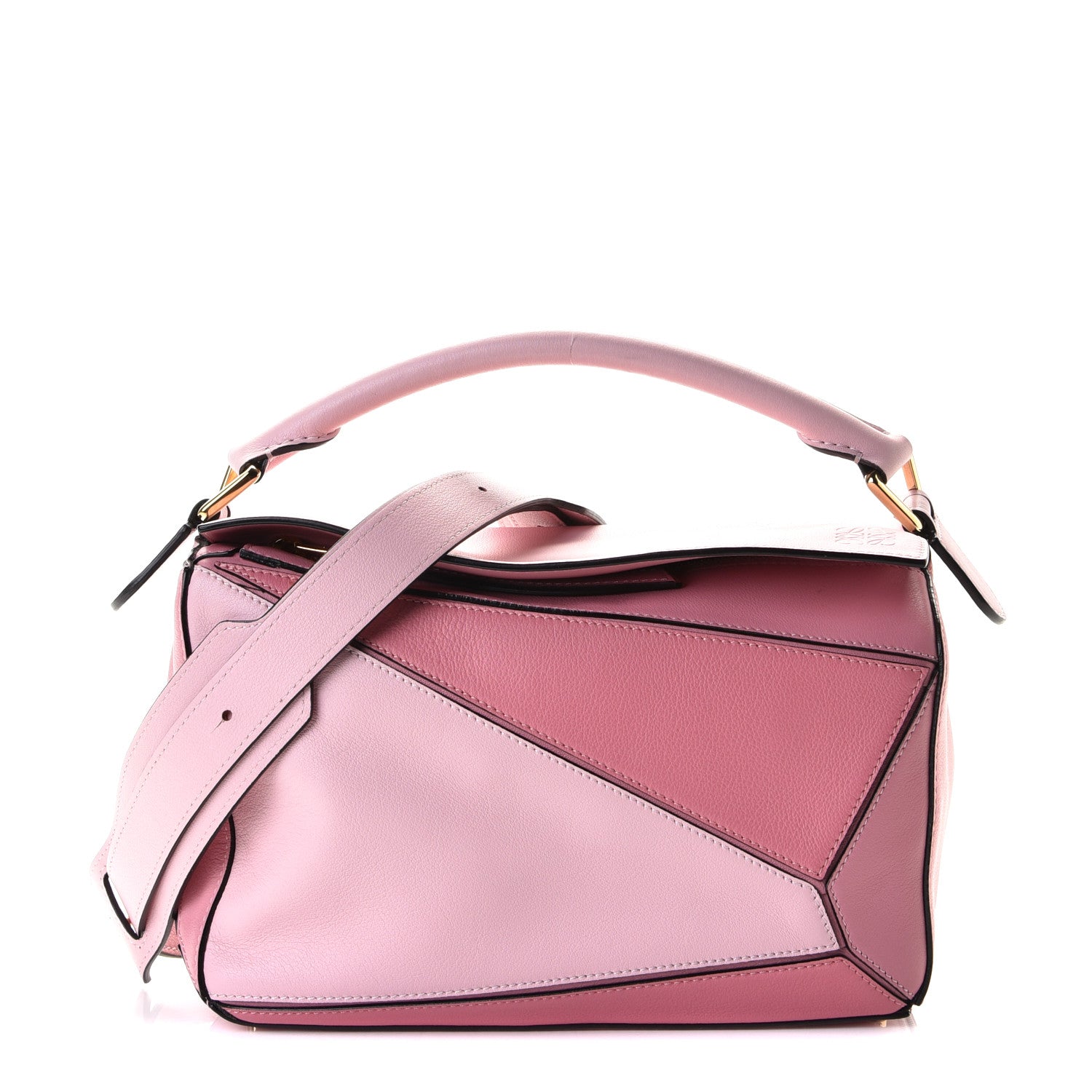 Loewe Calfskin Small Puzzle Bag Rosa 1 of 10