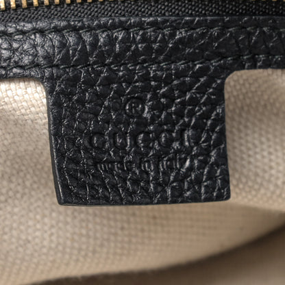Gucci Pebbled Calfskin Large Soho Hobo Black 8 of 11