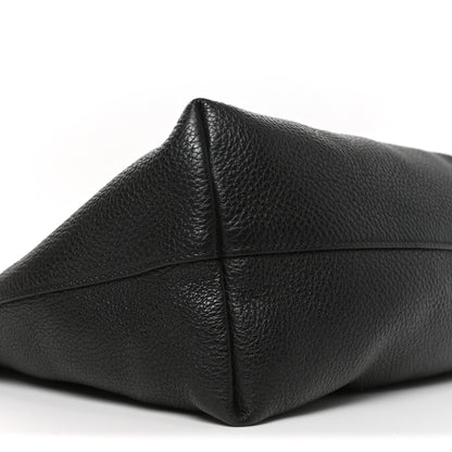 Prada Vitello Daino Shopping Tote Black 8 of 9