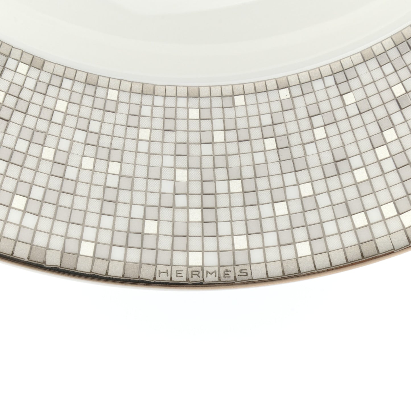 Porcelain Mosaique Au 24 Platine Soup Bowl Set of 2