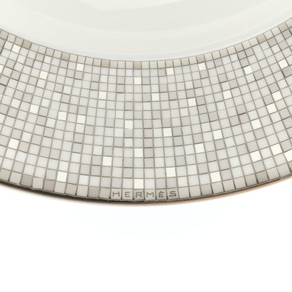Hermes Porcelain Mosaique Au 24 Platine Soup Bowl Set of 2 6 of 6