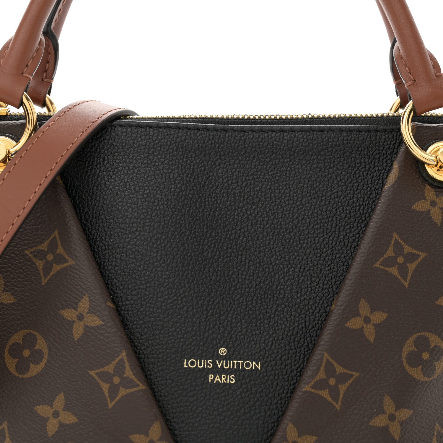 Louis Vuitton Monogram V Tote BB Black 7 of 9