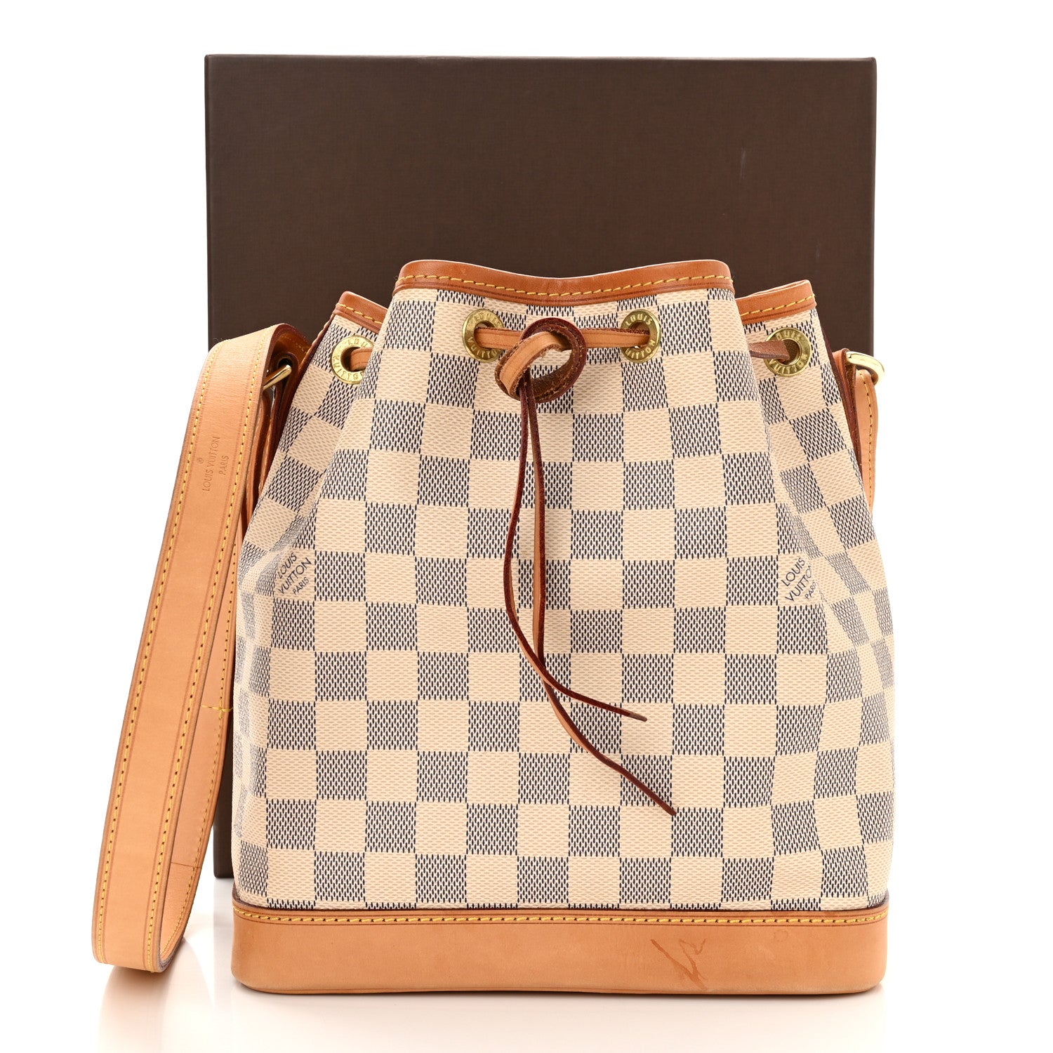 Louis Vuitton Damier Azur Noe BB 13 of 13