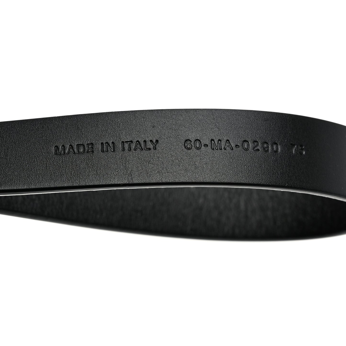 Calfskin Saddle Belt 75 30 Black
