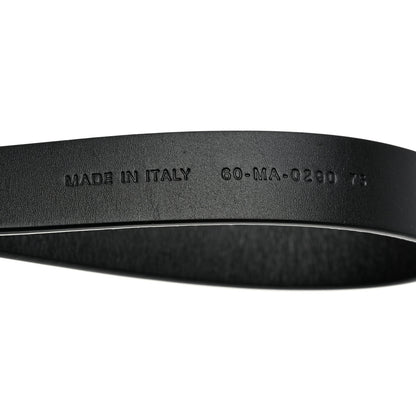 Christian Dior Calfskin Saddle Belt 75 30 Black 3 of 7