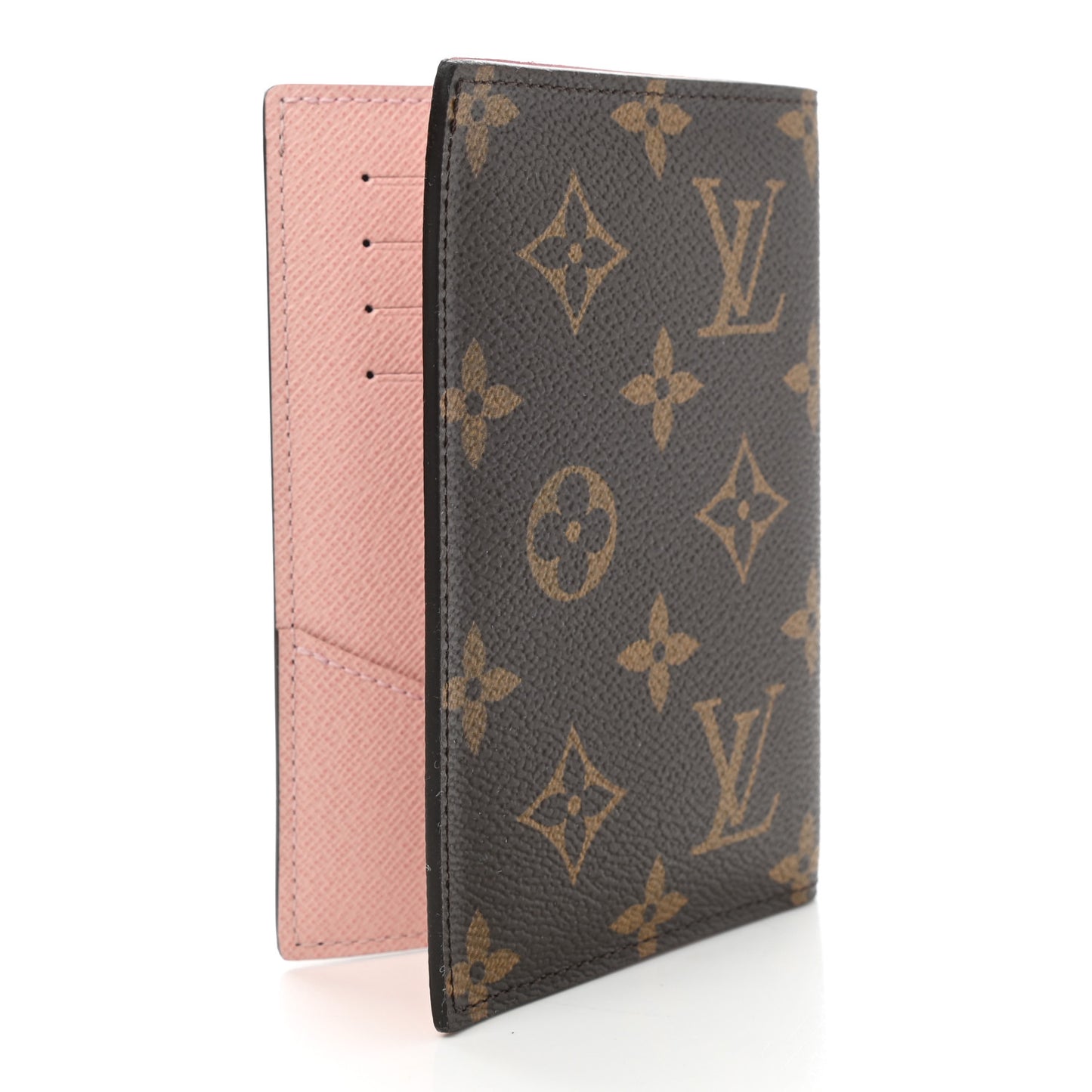 Monogram My LV World Tour Passport Cover Rose Ballerine