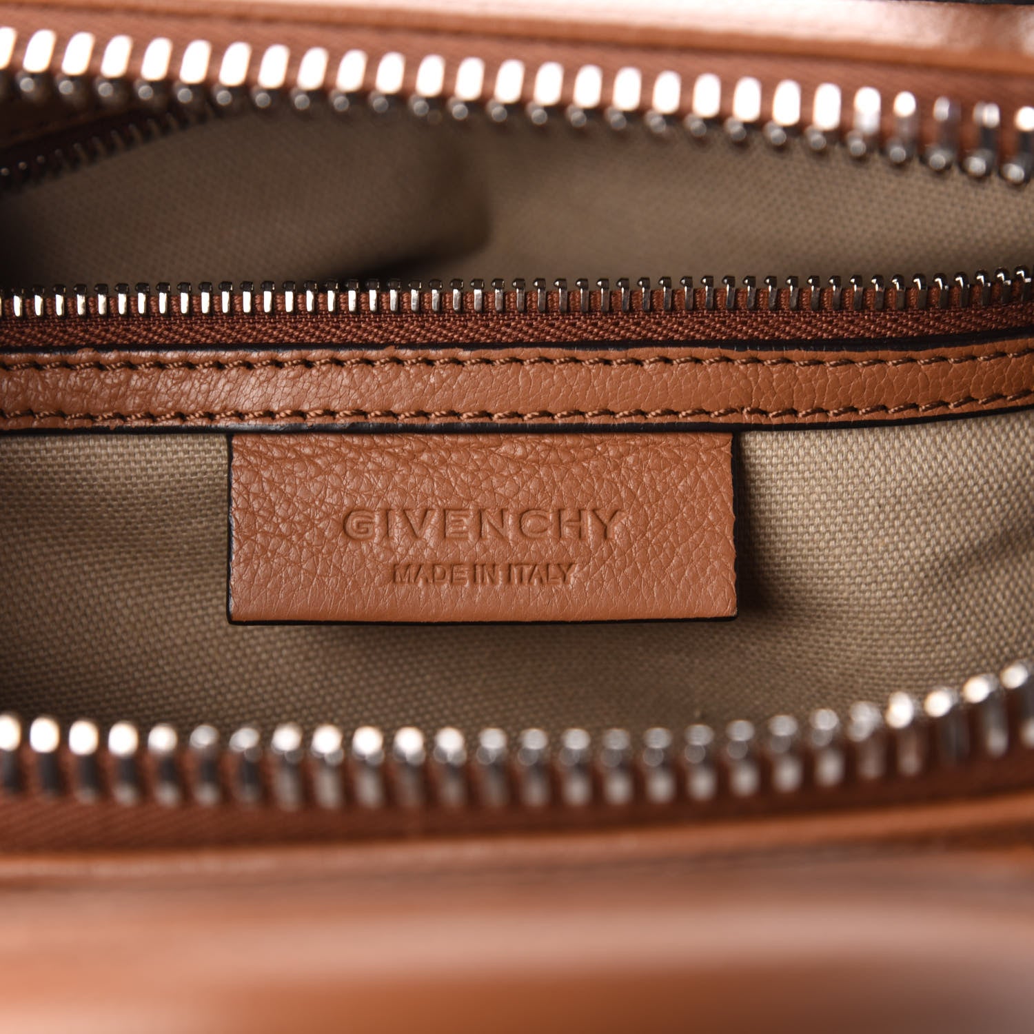Givenchy Sugar Goatskin Small Antigona Caramel 6 of 10