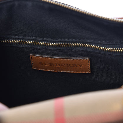 Burberry House Check Medium Alchester Bowling Bag Tan 7 of 23
