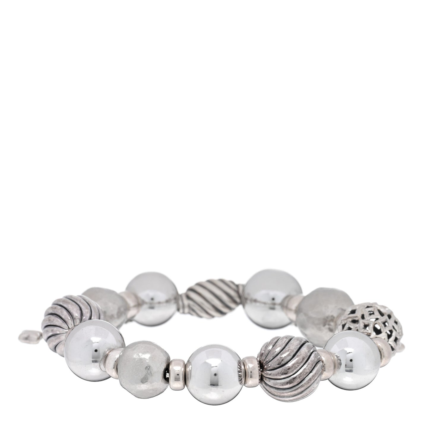 Sterling Silver Elements Bead Bracelet