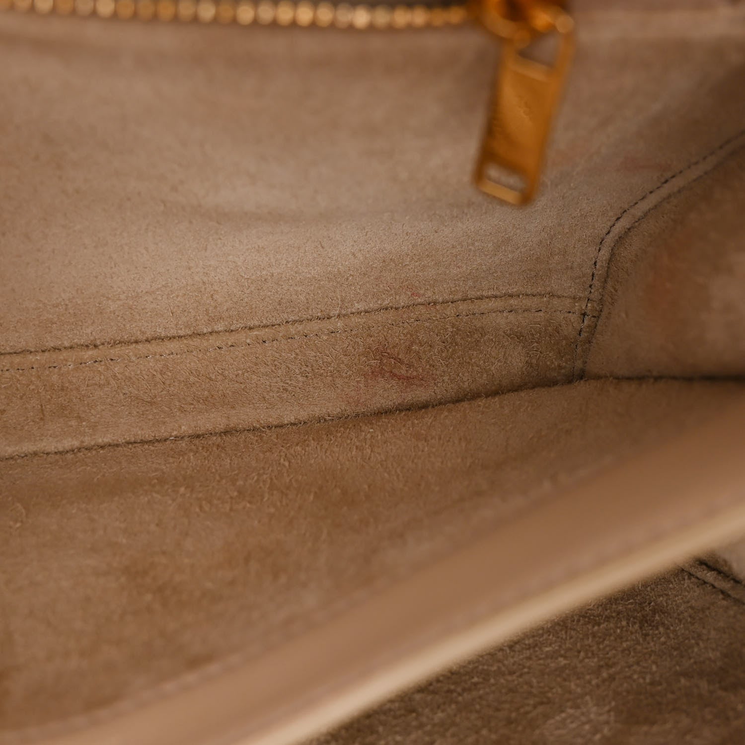 Celine Smooth Calfskin Teen Soft 16 Shoulder Bag Safari 10 of 13
