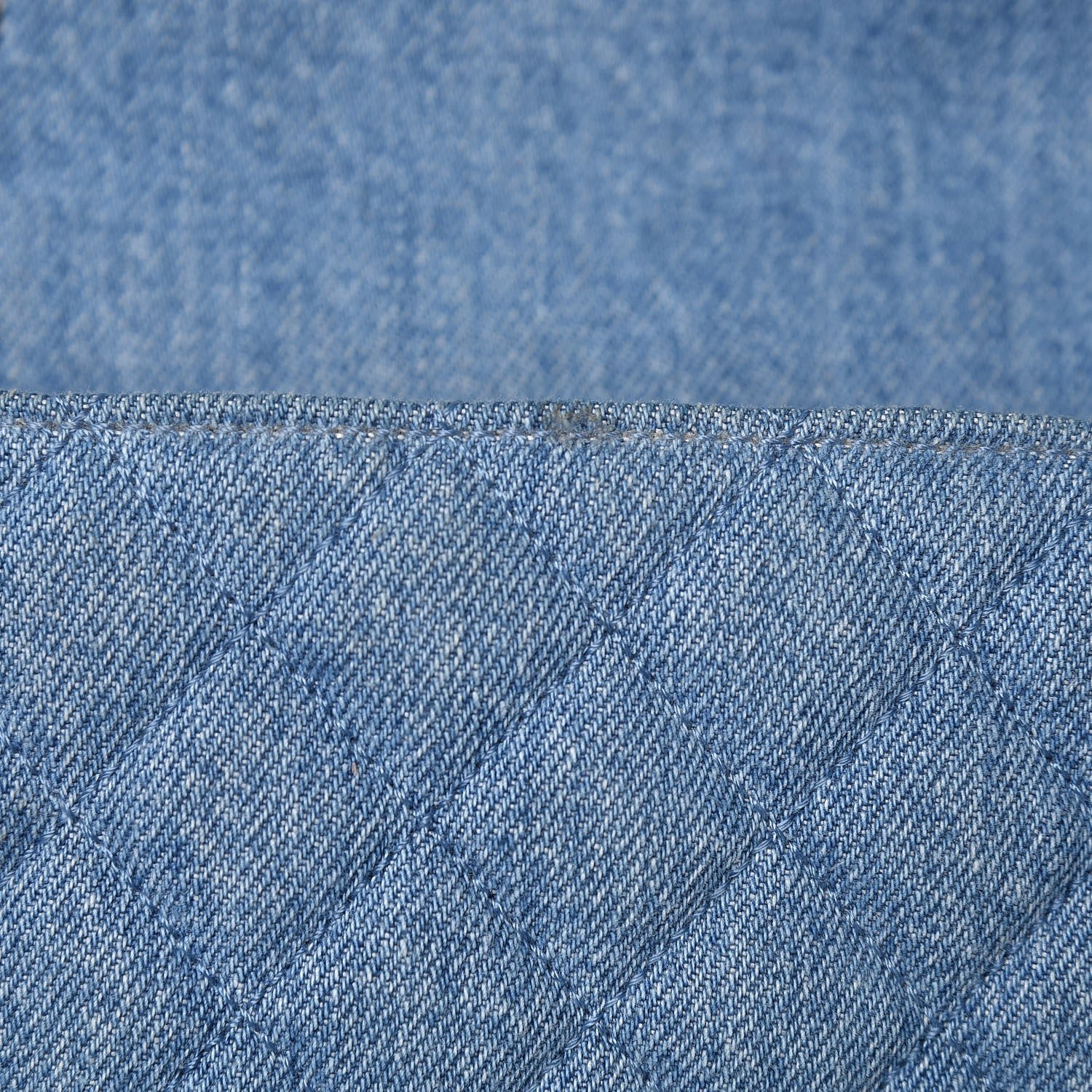 Chanel Denim Braided Medium Flap Bag Light Blue 10 of 14