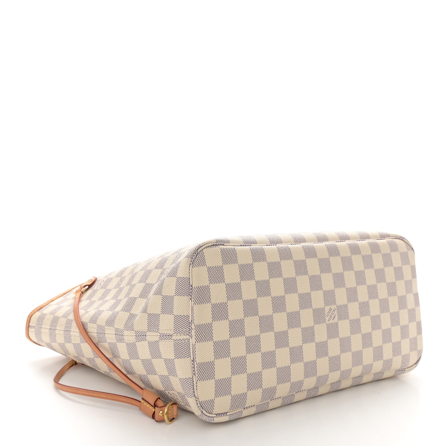 Louis Vuitton Damier Azur Neo Neverfull MM Rose Ballerine 5 of 17