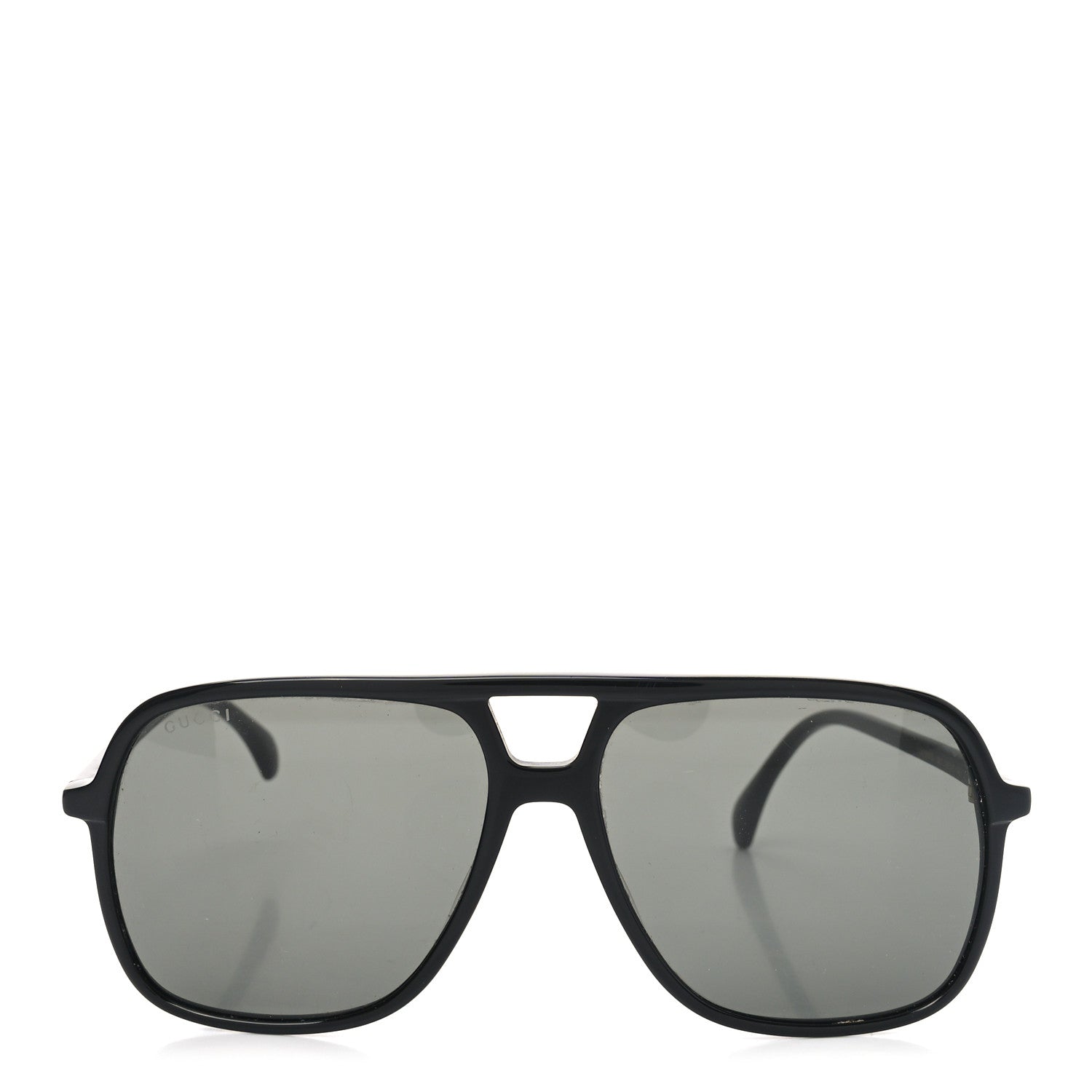 Gucci Acetate Brow Bar Aviator Sunglasses GG0545S Black 2 of 7
