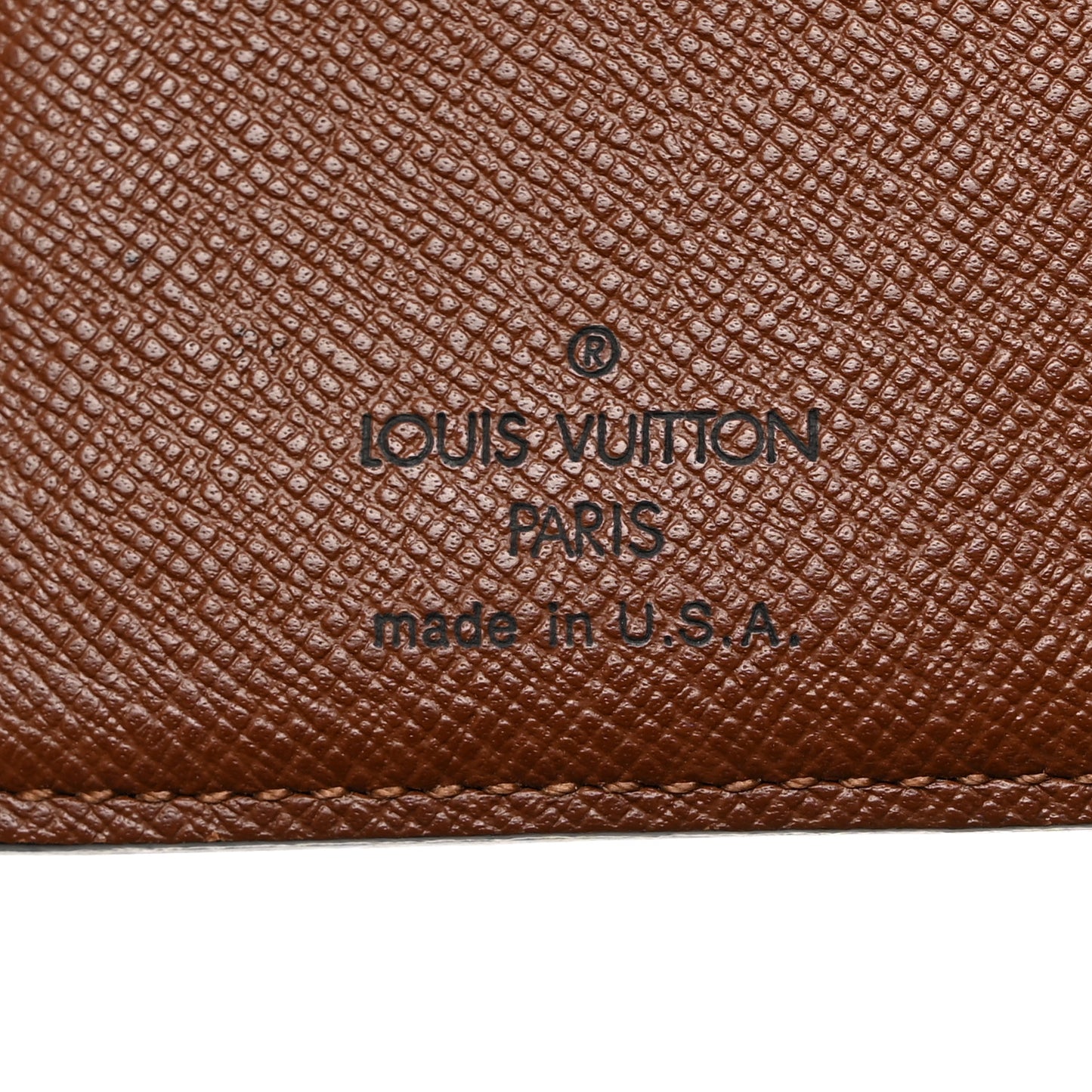 LOUIS VUITTON Monogram French Purse Wallet