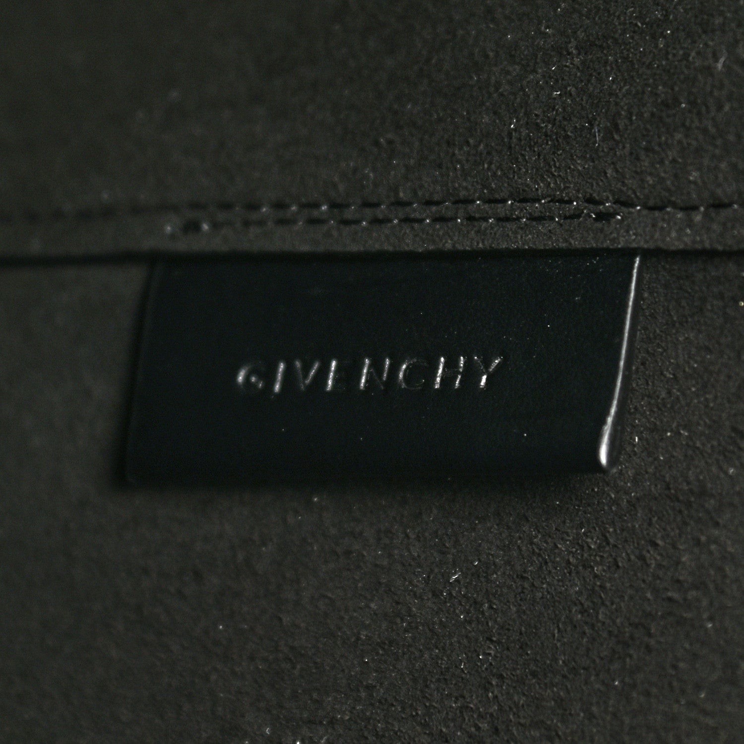 Givenchy Calfskin Logo Print Stargate Shopper Tote Black 8 of 12