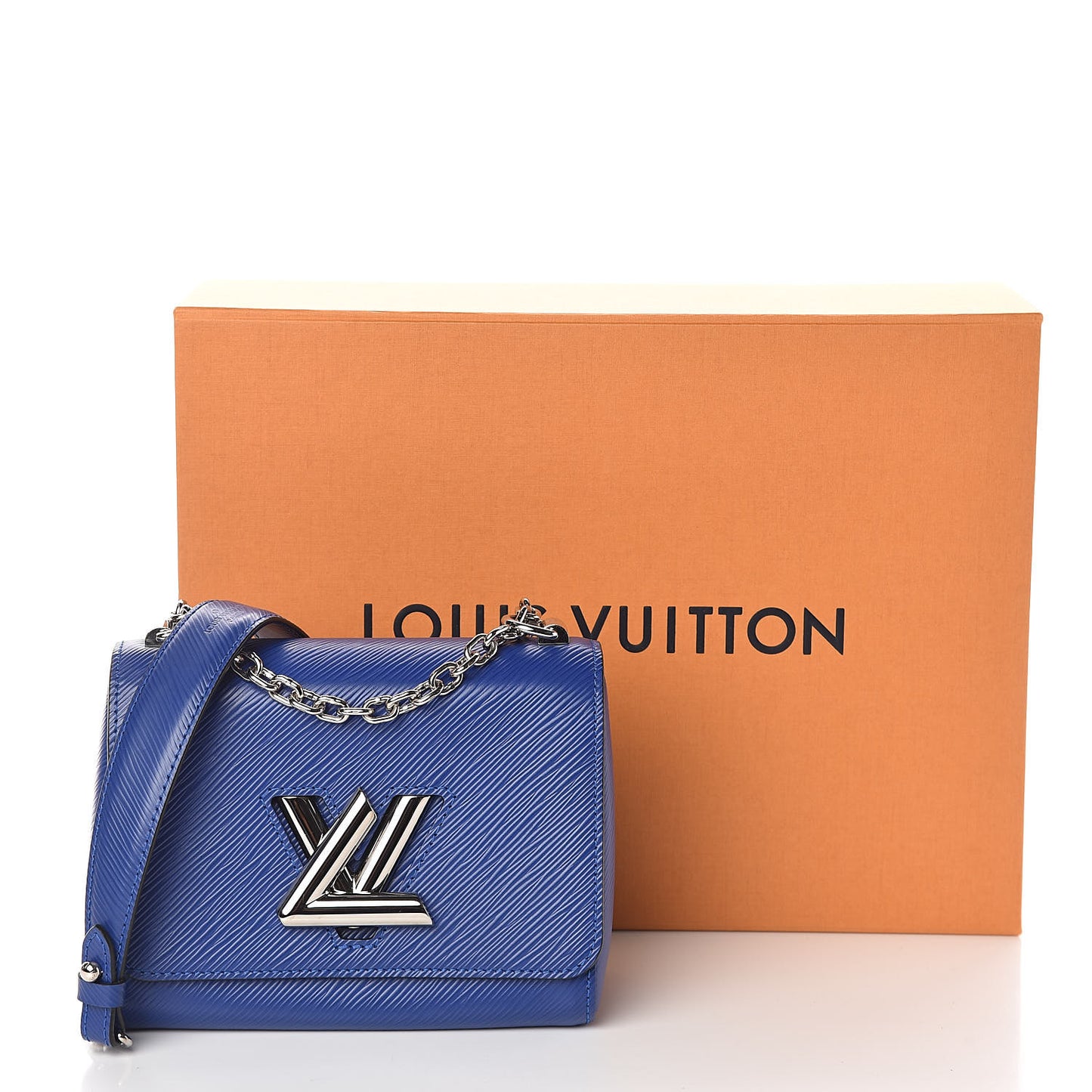 Epi Twist Shoulder Bag PM Blueberry