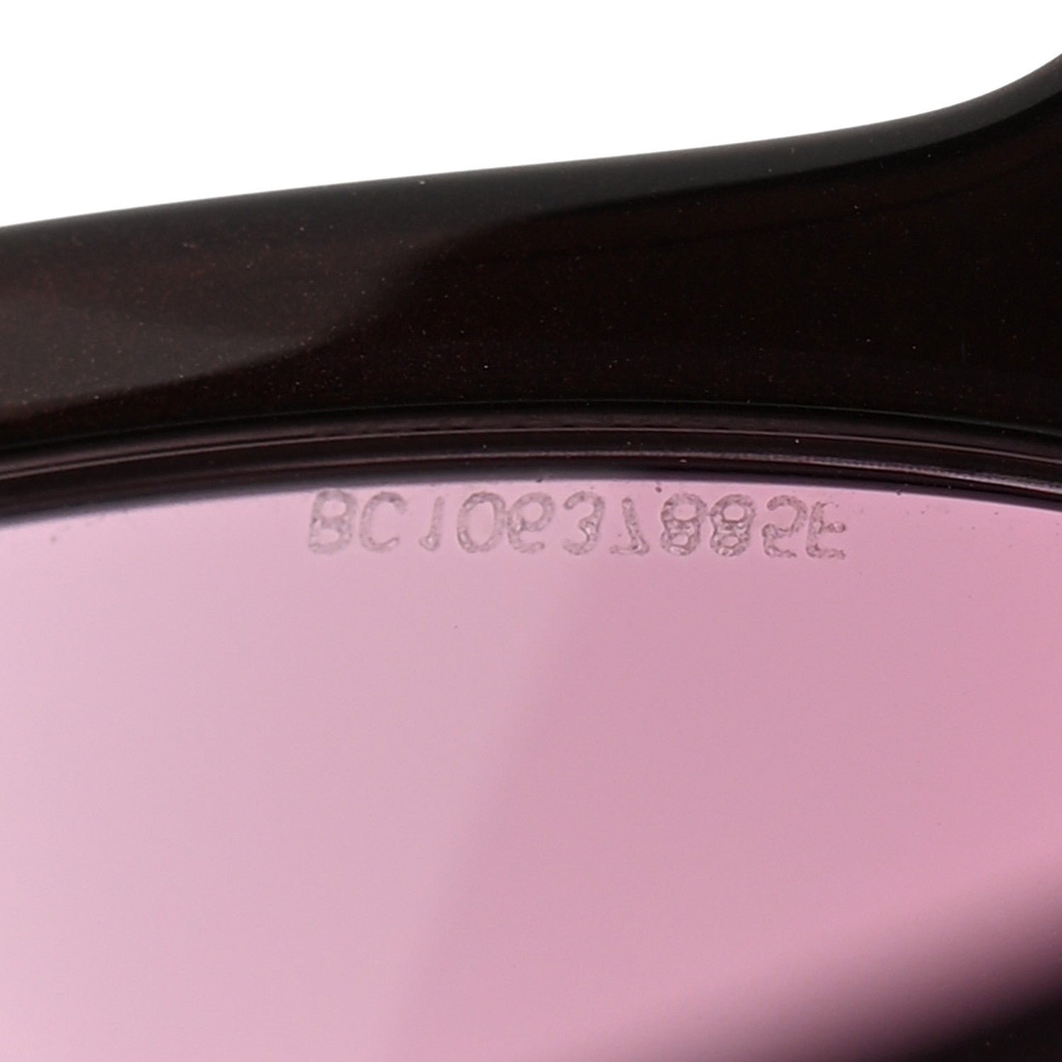 Chanel Acetate Square CC Sunglasses 5380 Burgundy Pink 8 of 9