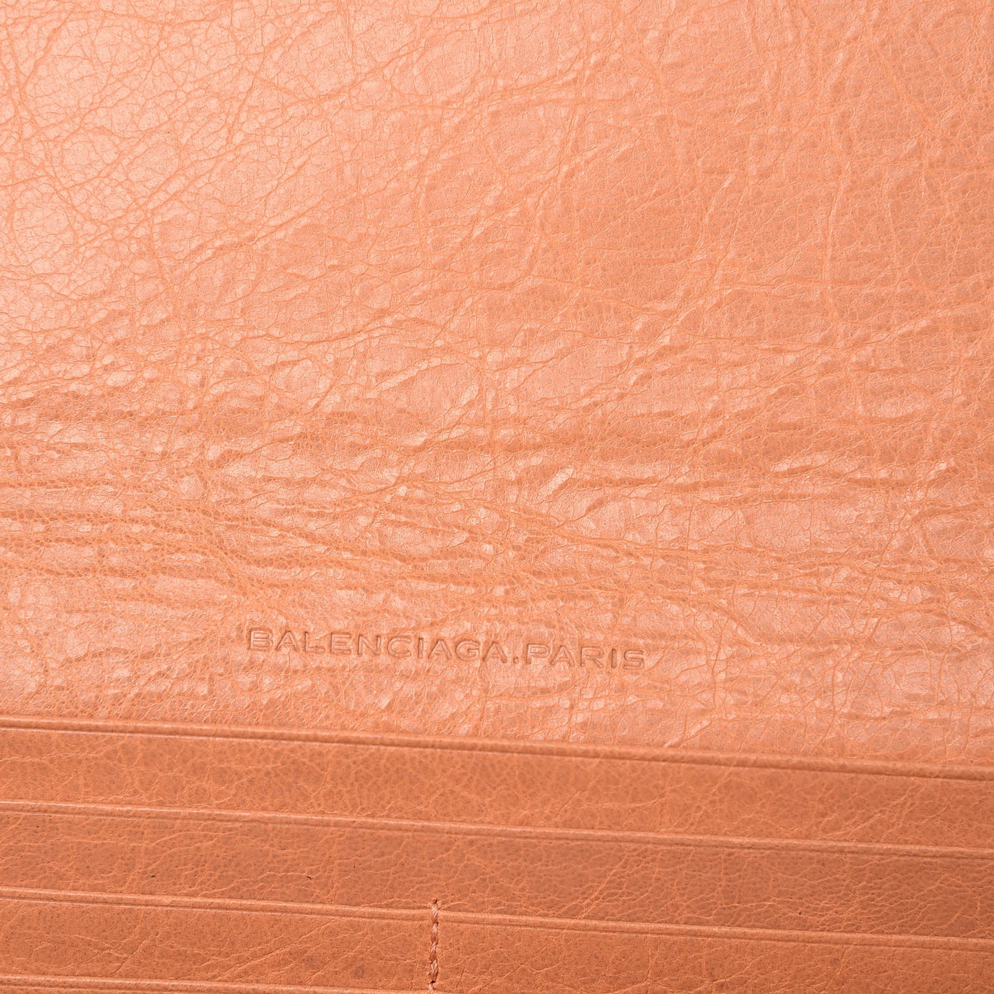 Agneau Giant Brogues Hardware Money Wallet Rose Blush
