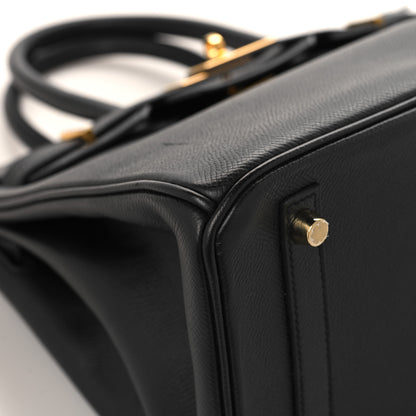 Hermes Epsom Birkin 30 Black 9 of 14