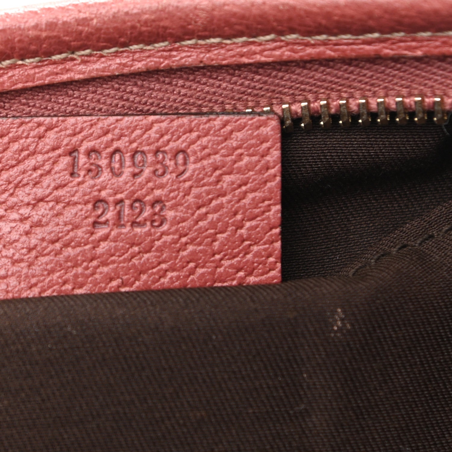 Gucci Monogram D Ring Abbey Pochette Rose 7 of 16