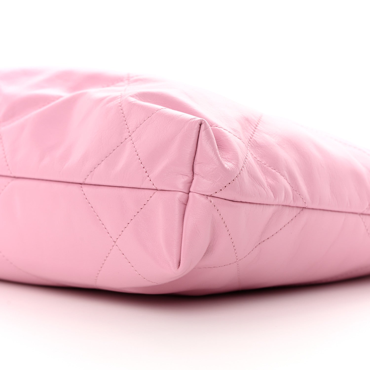 Chanel Shiny Calfskin Quilted Small Chanel 22 Pink 11 of 12