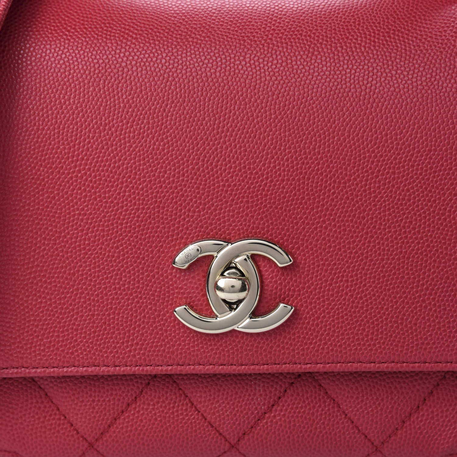 Chanel Caviar Quilted Small Business Affinity Flap Red 10 of 11