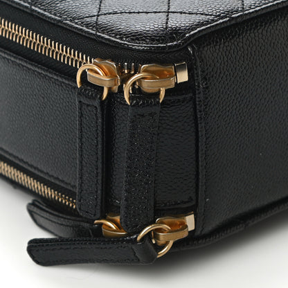 Chanel Caviar Quilted Small Pick Me Up Vanity Case Black 5 of 11