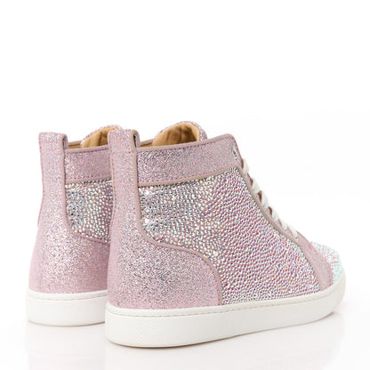 Christian Louboutin Strass Womens Super Louis Flat Sneakers 38.5 Version Lupin 4 of 11