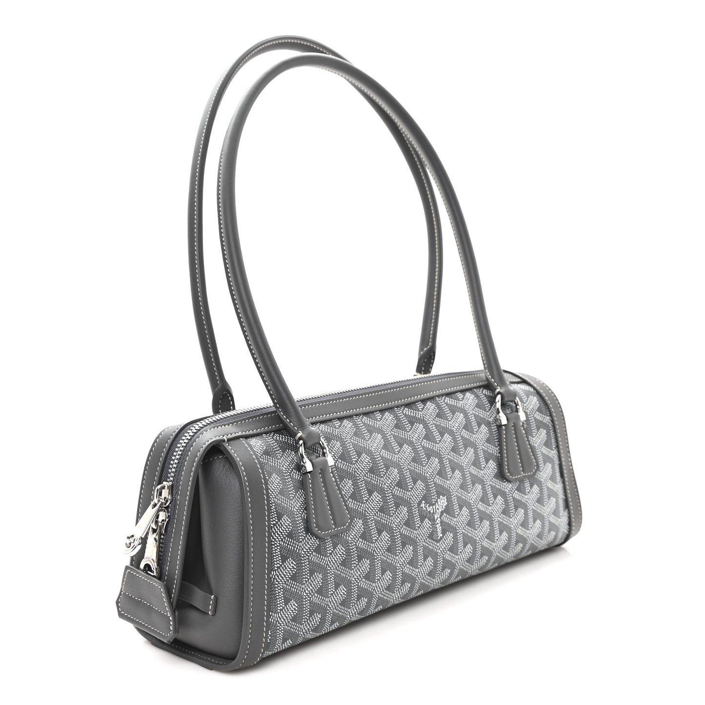 Goyardine Bonbonniere Bag Grey