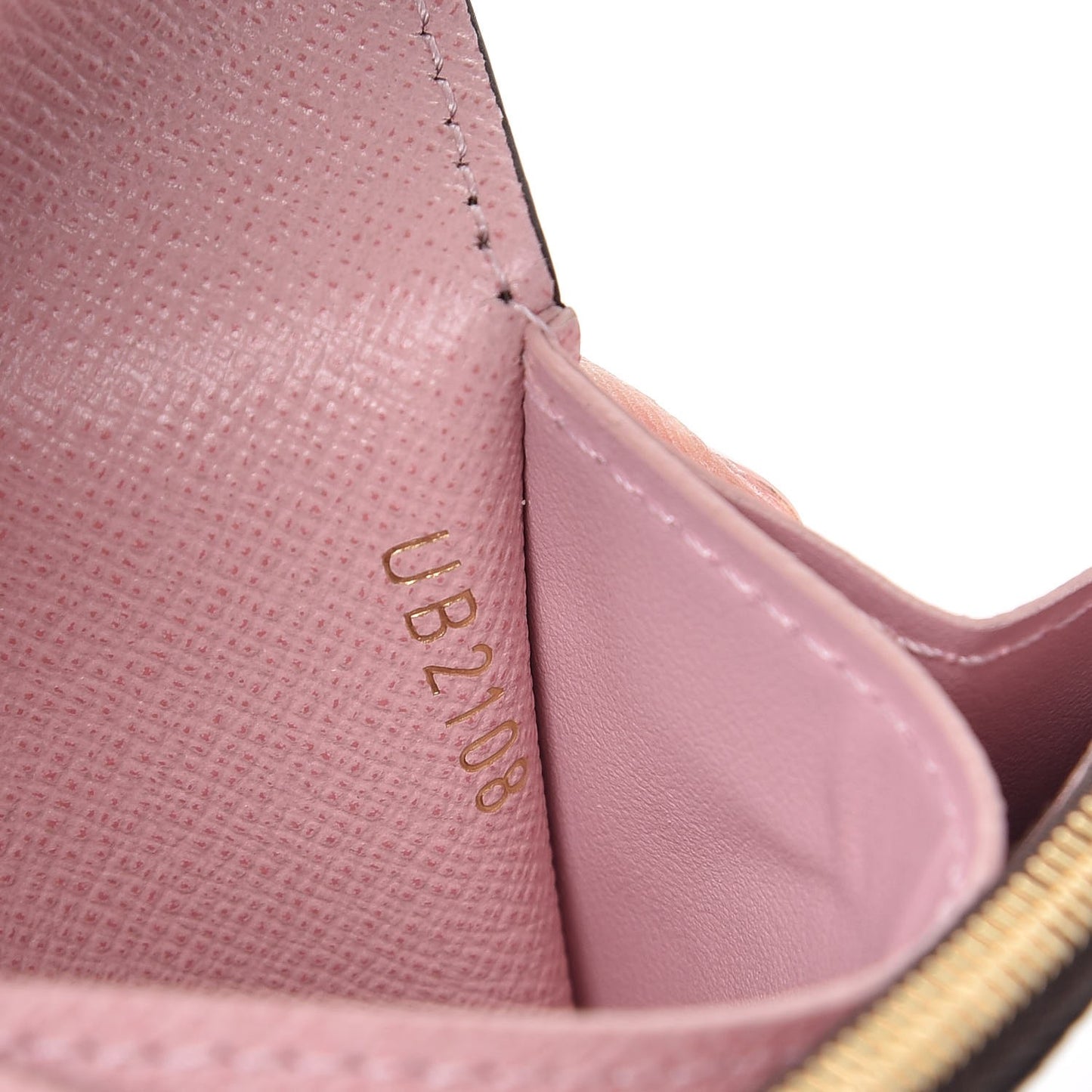Monogram Rosalie Coin Purse Rose Ballerine
