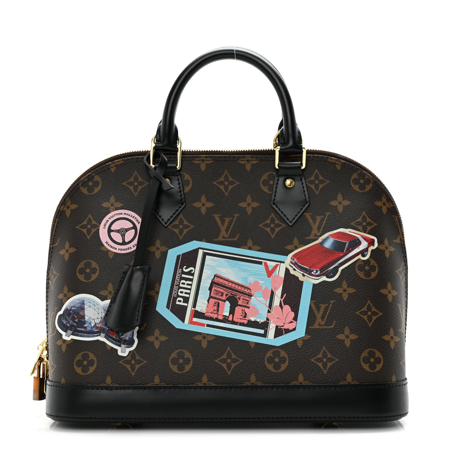 Louis Vuitton Monogram World Tour Alma PM 1 of 11