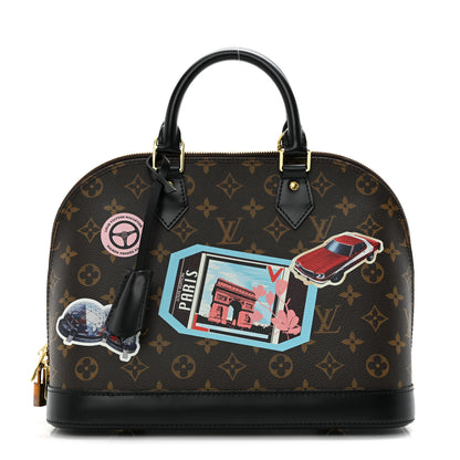 Louis Vuitton Monogram World Tour Alma PM 1 of 11